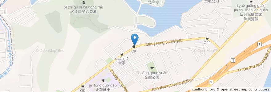 Mapa de ubicacion de 元樂日式料理 en تایوان, 新北市, 汐止區.