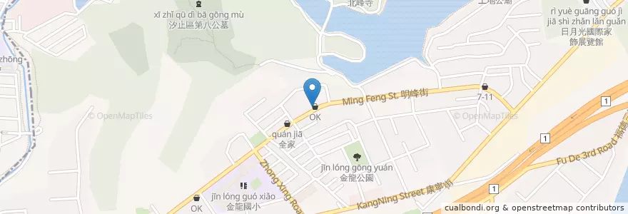 Mapa de ubicacion de 廣緣堂中醫診所 en 臺灣, 新北市, 汐止區.