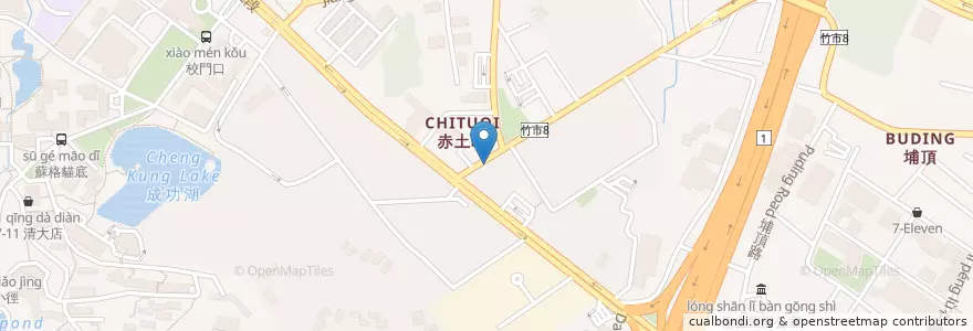 Mapa de ubicacion de 懷生動物醫院 en تايوان, مقاطعة تايوان, سين شو, 東區.