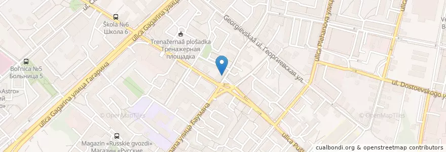 Mapa de ubicacion de Суши Stop en Rusya Federasyonu, Центральный Федеральный Округ, Kaluga Oblastı, Городской Округ Калуга.