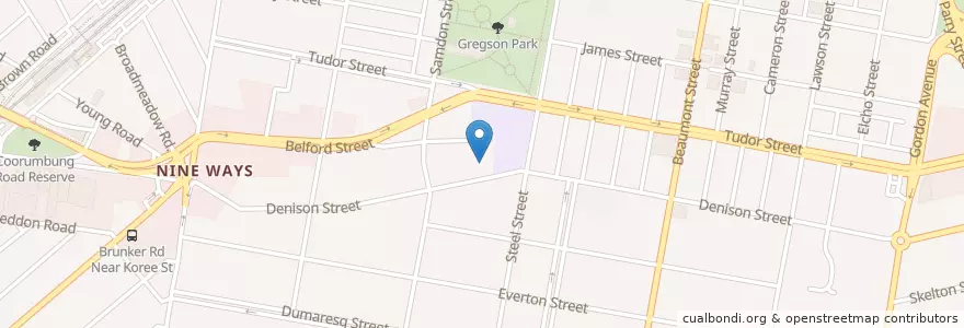 Mapa de ubicacion de Saint Peter's en Austrália, Nova Gales Do Sul, Newcastle City Council, Newcastle-Maitland.