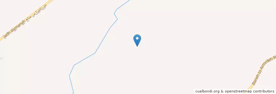 Mapa de ubicacion de شهرستان بانه en イラン, コルデスターン, شهرستان بانه, بخش مرکزی, شوی.