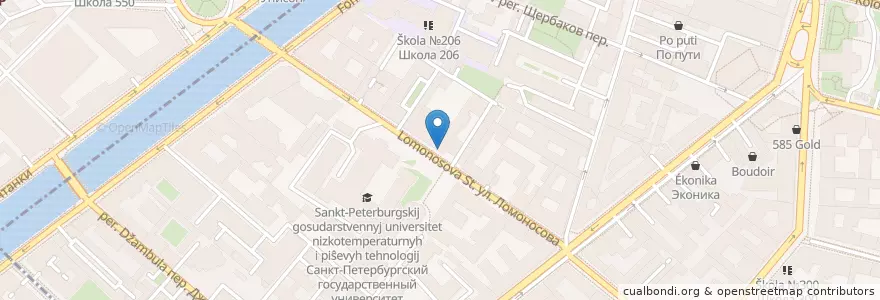 Mapa de ubicacion de Time for Coffee en Russia, Northwestern Federal District, Leningrad Oblast, Saint Petersburg, Центральный Район, Владимирский Округ.