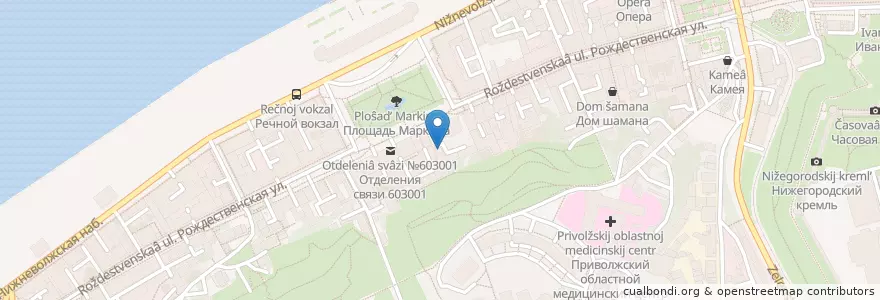 Mapa de ubicacion de Кофе – это Фрукт en Russia, Volga Federal District, Nizhny Novgorod Oblast, Nizhny Novgorod.