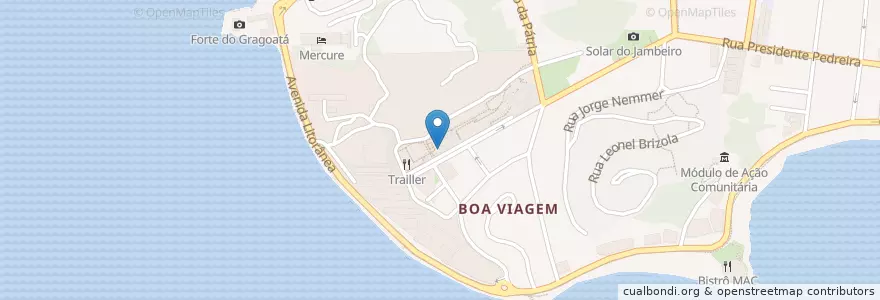 Mapa de ubicacion de Diretorio Academico de Recursos Hidricos e do Meio Ambiente en 巴西, 东南部, 里約熱內盧, Região Geográfica Intermediária Do Rio De Janeiro.