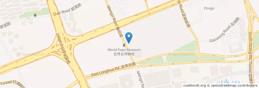 Mapa de ubicacion de Starbucks en الصين, شانغهاي, 黄浦区.