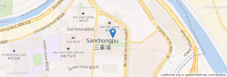 Mapa de ubicacion de 金爸爸 en 臺灣, 新北市, 臺北市, 南港區.