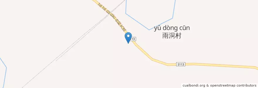Mapa de ubicacion de 加油站 en 中国, 広東省, 云浮市 / Yunfu, 新兴县 (Xinxing), 新城镇.