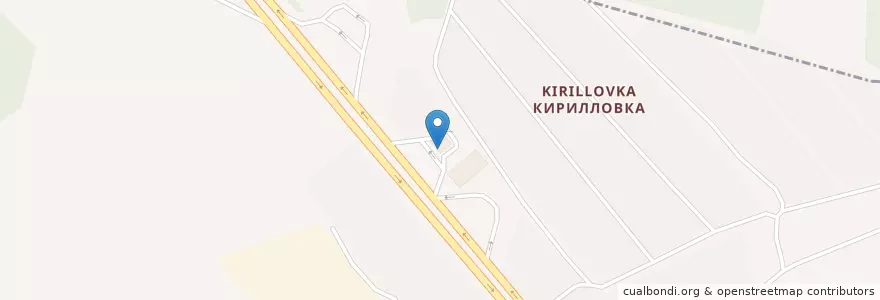 Mapa de ubicacion de Burger King en Russia, Central Federal District, Moscow Oblast, Khimki Urban Okrug.