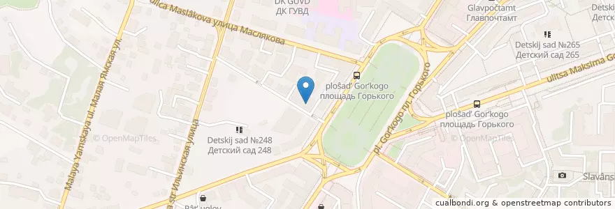 Mapa de ubicacion de Садко en Russia, Circondario Federale Del Volga, Нижегородская Область, Городской Округ Нижний Новгород.