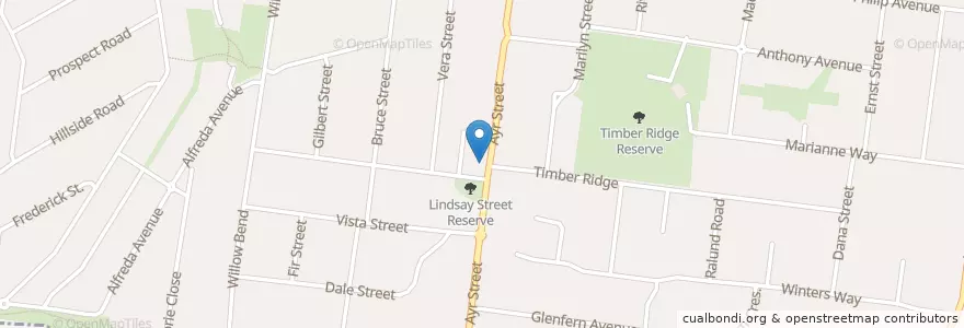 Mapa de ubicacion de Chiropractor en Australia, Victoria, City Of Manningham.