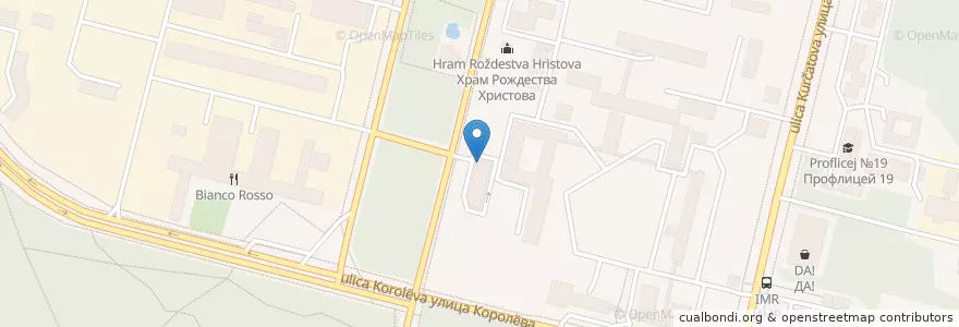 Mapa de ubicacion de Хинкальный дворик en Russia, Distretto Federale Centrale, Калужская Область, Городской Округ Обнинск.
