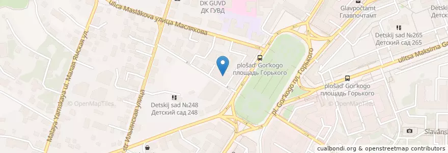 Mapa de ubicacion de Тонус АМАРИС en Russia, Circondario Federale Del Volga, Нижегородская Область, Городской Округ Нижний Новгород.