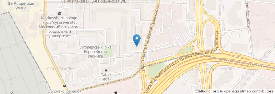Mapa de ubicacion de Жизненная сила en Rusia, Центральный Федеральный Округ, Москва, Южный Административный Округ, Донской Район.