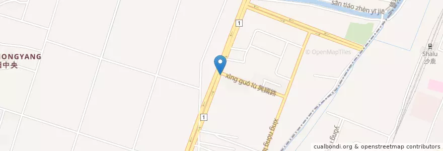Mapa de ubicacion de 美又美早餐 en 台湾, 台中市, 梧棲区.