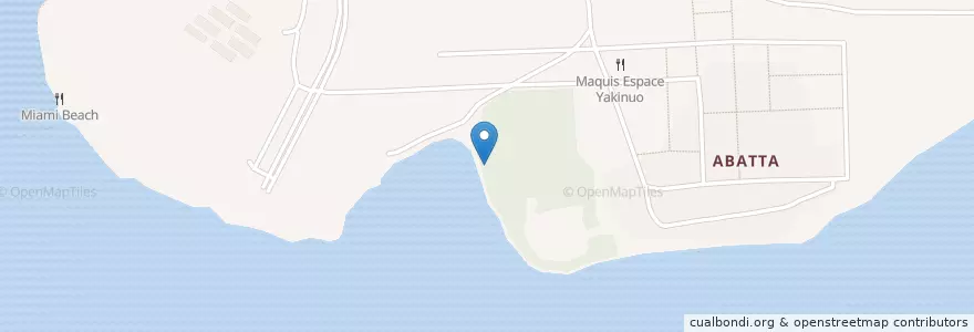 Mapa de ubicacion de Espace Resto piscine en Fildişi Sahili, Abican, Bingerville.