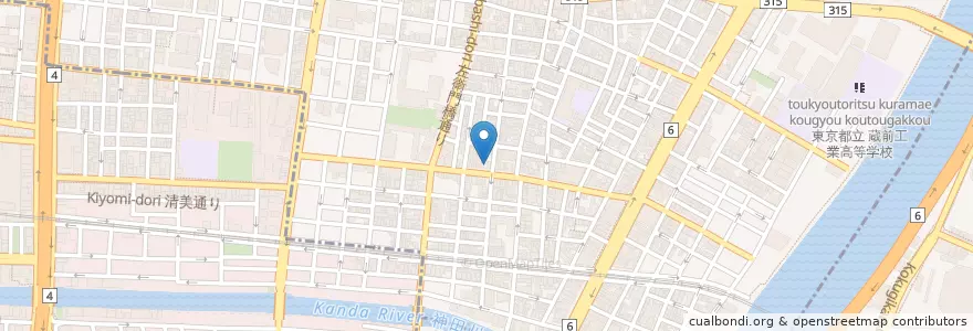 Mapa de ubicacion de はぐはぐキッズ en 日本, 东京都/東京都, 台東区.