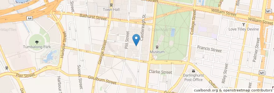 Mapa de ubicacion de Australasia Academy en Australia, Nueva Gales Del Sur, Council Of The City Of Sydney, Sydney.
