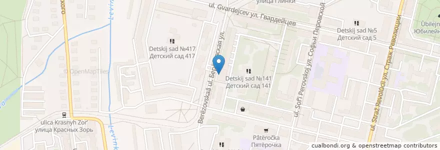 Mapa de ubicacion de Почта Банк en Rusland, Приволжский Федеральный Округ, Нижегородская Область, Городской Округ Нижний Новгород.