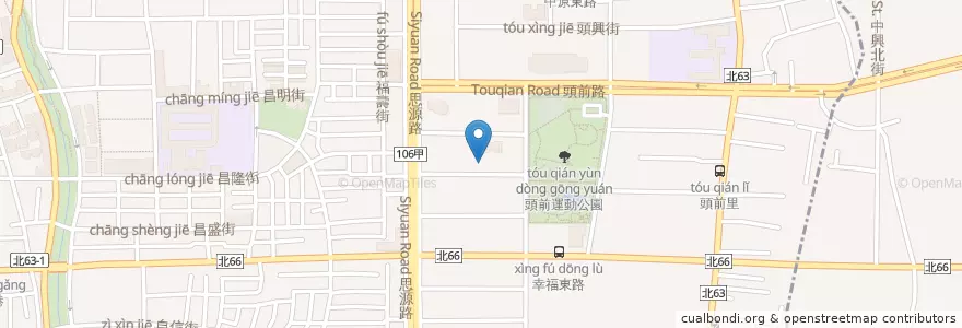 Mapa de ubicacion de 幸福讚精品飯店 en Tayvan, 新北市, 新莊區.