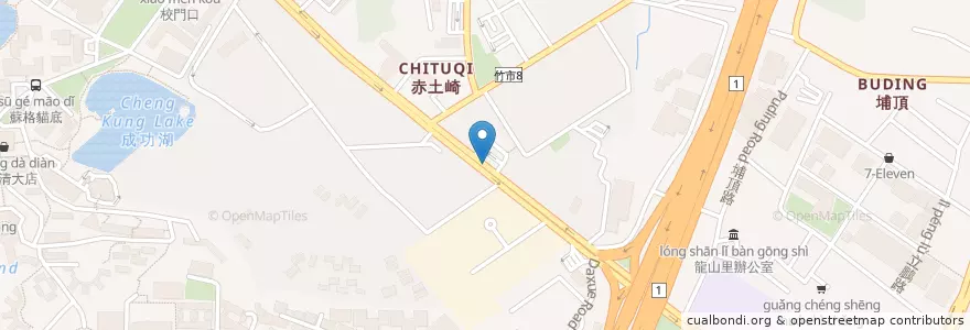 Mapa de ubicacion de 國光客運 en 臺灣, 臺灣省, 新竹市, 東區.
