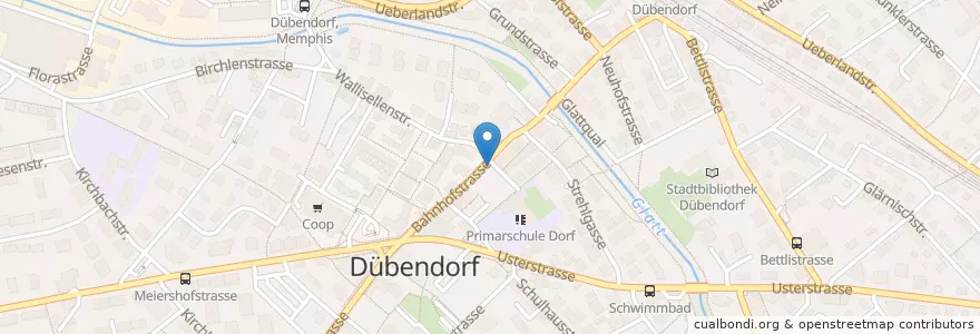Mapa de ubicacion de my senses en 瑞士, 蘇黎世, Bezirk Uster, Dübendorf.