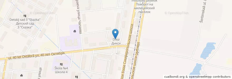 Mapa de ubicacion de ГорЗдрав en Rusia, Distrito Federal Central, Москва, Новомосковский Административный Округ, Городской Округ Щербинка.