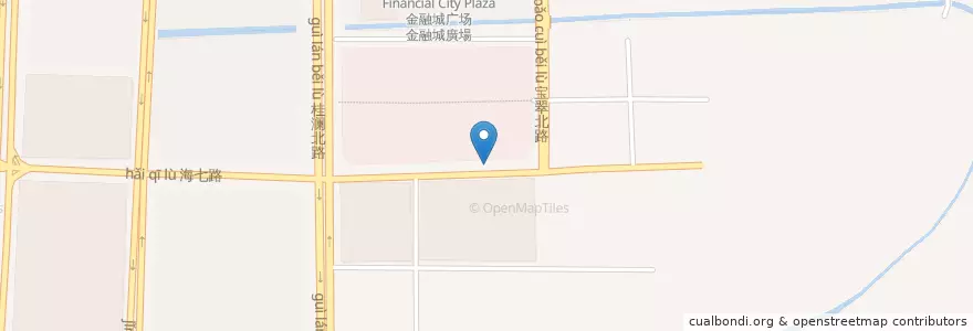 Mapa de ubicacion de 公共自行车 en 中国, 広東省, 仏山市, 南海区.