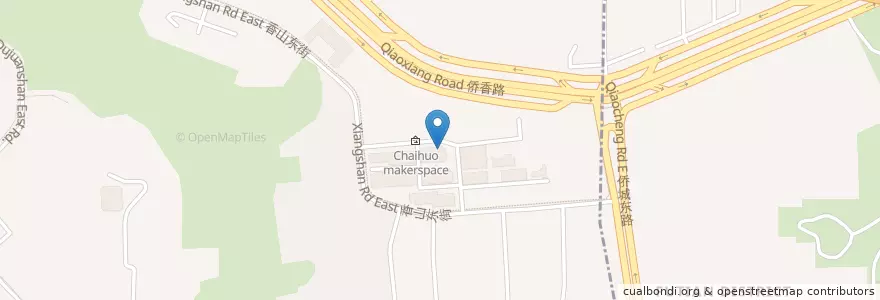 Mapa de ubicacion de 黑邮票爵士咖啡 en 中国, 広東省, 深セン市, 南山区, 沙河街道.