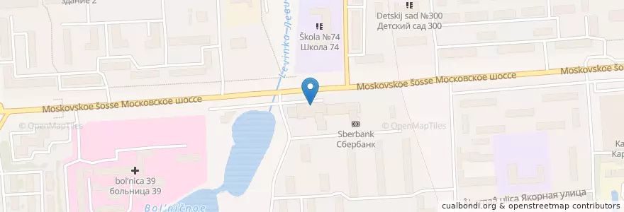 Mapa de ubicacion de Одесса en Russia, Circondario Federale Del Volga, Нижегородская Область, Городской Округ Нижний Новгород.
