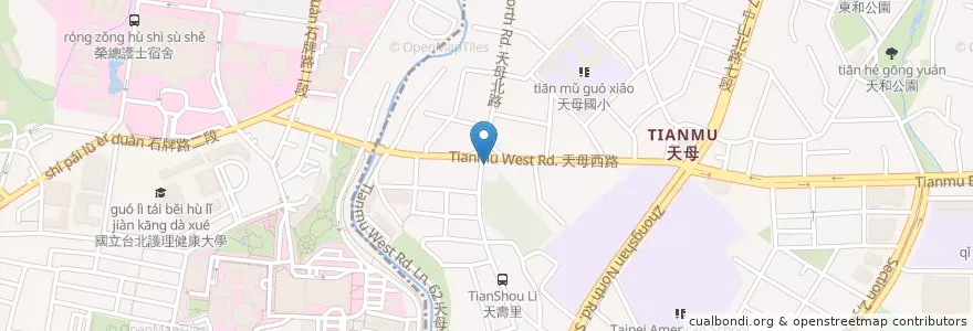 Mapa de ubicacion de Mr. Brown en Taiwán, Nuevo Taipéi, Taipéi, 北投區.