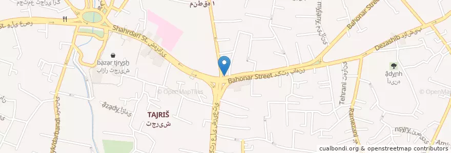 Mapa de ubicacion de داروخانه رسولی en 伊朗, 德黑兰, شهرستان شمیرانات, 德黑蘭, بخش رودبار قصران.