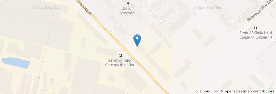 Mapa de ubicacion de Кафе-столовая en Rusia, Distrito Federal Central, Óblast De Moscú, Городской Округ Подольск.