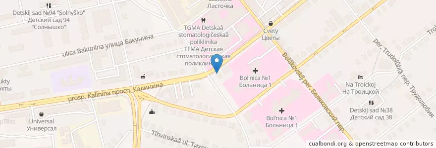 Mapa de ubicacion de WTF, Alice?! en Rusia, Distrito Federal Central, Óblast De Tver, Городской Округ Тверь, Калининский Район.