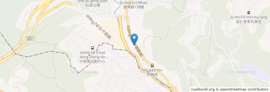 Mapa de ubicacion de 麵線羹 en 台湾, 台湾省, 基隆市, 安楽区.