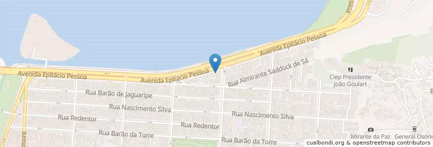 Mapa de ubicacion de Jack Daniels Rock Bar en 브라질, 남동지방, 리우데자네이루, Região Metropolitana Do Rio De Janeiro, Região Geográfica Imediata Do Rio De Janeiro, Região Geográfica Intermediária Do Rio De Janeiro, 리우데자네이루.