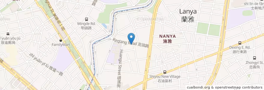 Mapa de ubicacion de 富利得利 en 台湾, 新北市, 台北市, 士林区.