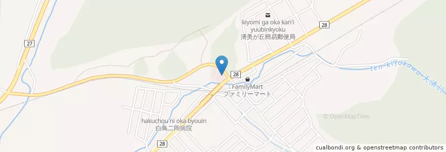 Mapa de ubicacion de ESSO en Japón, Prefectura De Kioto, 舞鶴市.