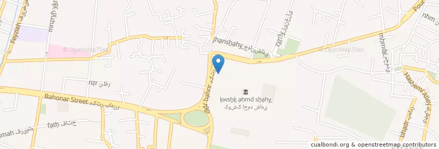 Mapa de ubicacion de نمازخانه en ایران, استان تهران, شهرستان شمیرانات, تهران, بخش رودبار قصران.
