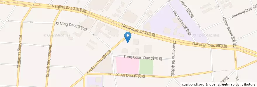Mapa de ubicacion de MC Donald en 中国, 天津市, 河北省, 和平区 (Heping).