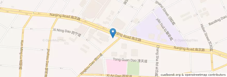 Mapa de ubicacion de KFC en 中国, 天津市, 河北省, 和平区 (Heping).
