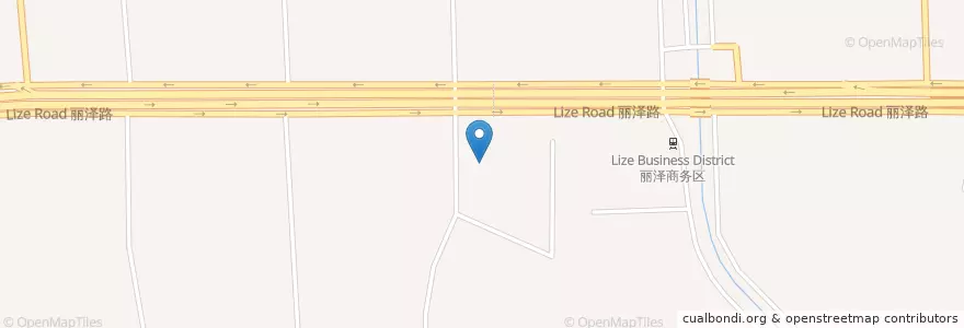 Mapa de ubicacion de 金唐国际金融大厦 en China, Pekín, Hebei, 丰台区.