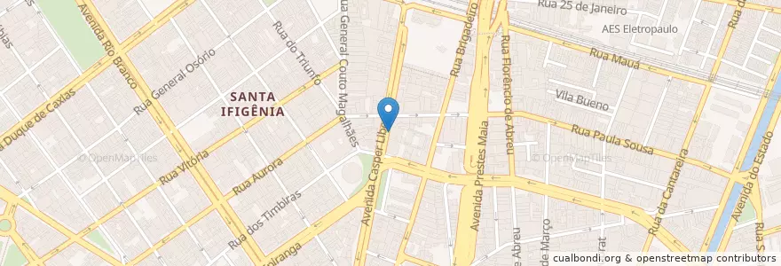 Mapa de ubicacion de Instituto de Indentificação Ricardo Gumbleton Daunt en Brésil, Région Sud-Est, São Paulo, Região Geográfica Intermediária De São Paulo, Região Metropolitana De São Paulo, Região Imediata De São Paulo, São Paulo.