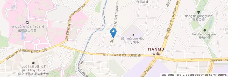 Mapa de ubicacion de bigbyte en Taiwan, Neu-Taipeh, Taipeh, Beitou.