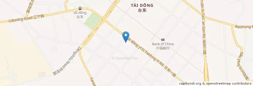 Mapa de ubicacion de KFC en China, Shandong, 青岛市, 市北区 (Shibei).