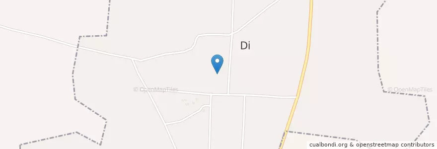 Mapa de ubicacion de Di en بورکینافاسو, Boucle Du Mouhoun, Sourou, Di, Di.