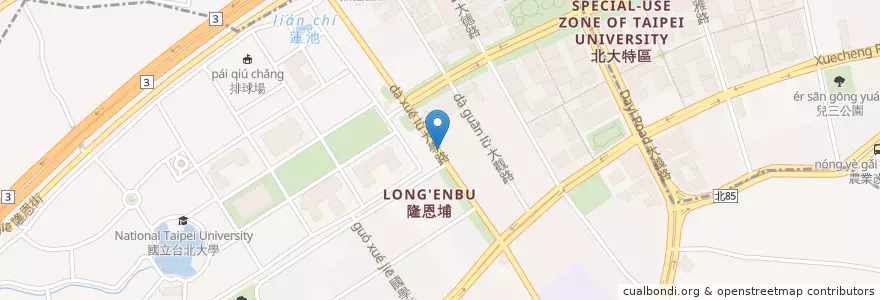 Mapa de ubicacion de 馨の(馨之)日本料理 en تایوان, 新北市, 三峽區.