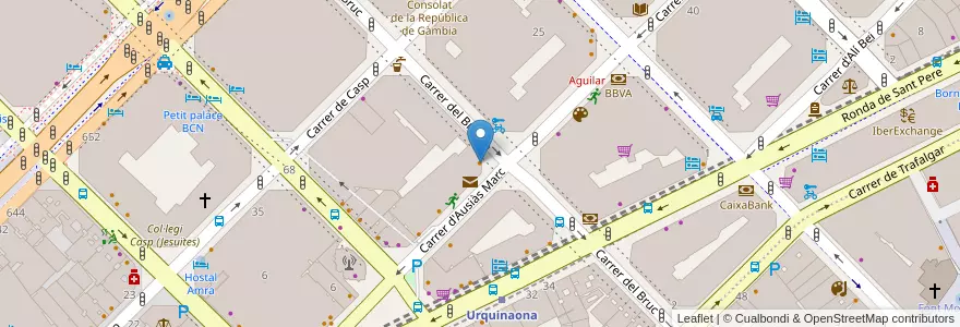 Mapa de ubicacion de 52 moments en スペイン, カタルーニャ州, Barcelona, バルサルネス, Barcelona.