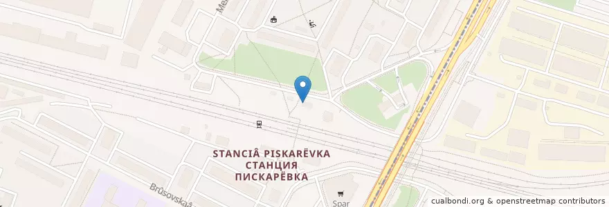 Mapa de ubicacion de Шаверма en Russland, Föderationskreis Nordwest, Oblast Leningrad, Sankt Petersburg, Калининский Район, Округ Пискарёвка.