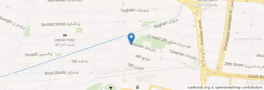 Mapa de ubicacion de داروخانه دکتر فرهاد en Iran, Teheran, شهرستان تهران, Teheran, بخش مرکزی شهرستان تهران.